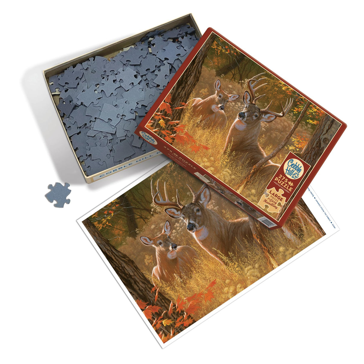 Cobble Hill- Secret Rendezvous - 275 Piece Easy-Handling Puzzle