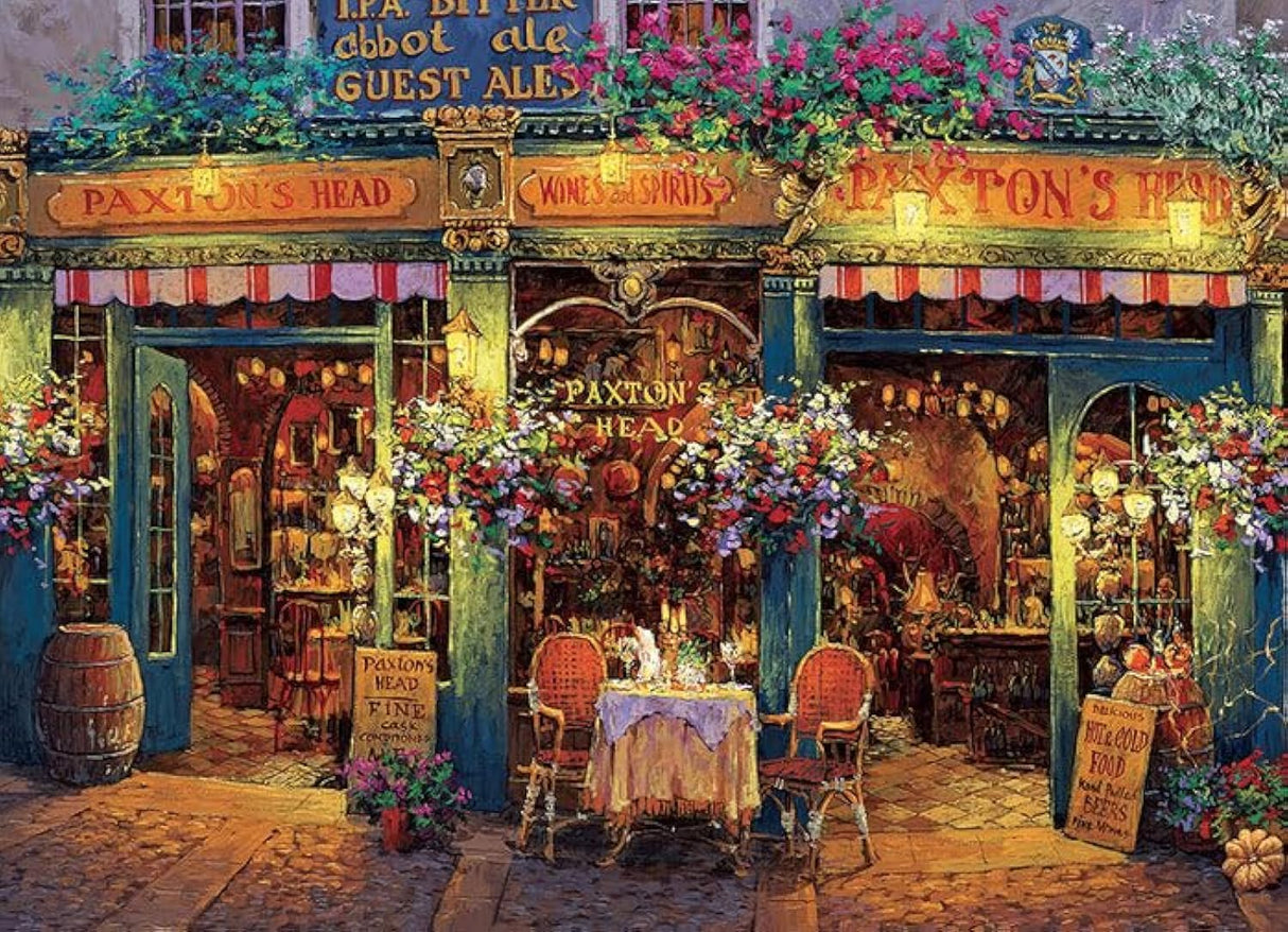 Cobble Hill 1000 Piece Puzzle - Rendezvous in London - Sample Poster Included