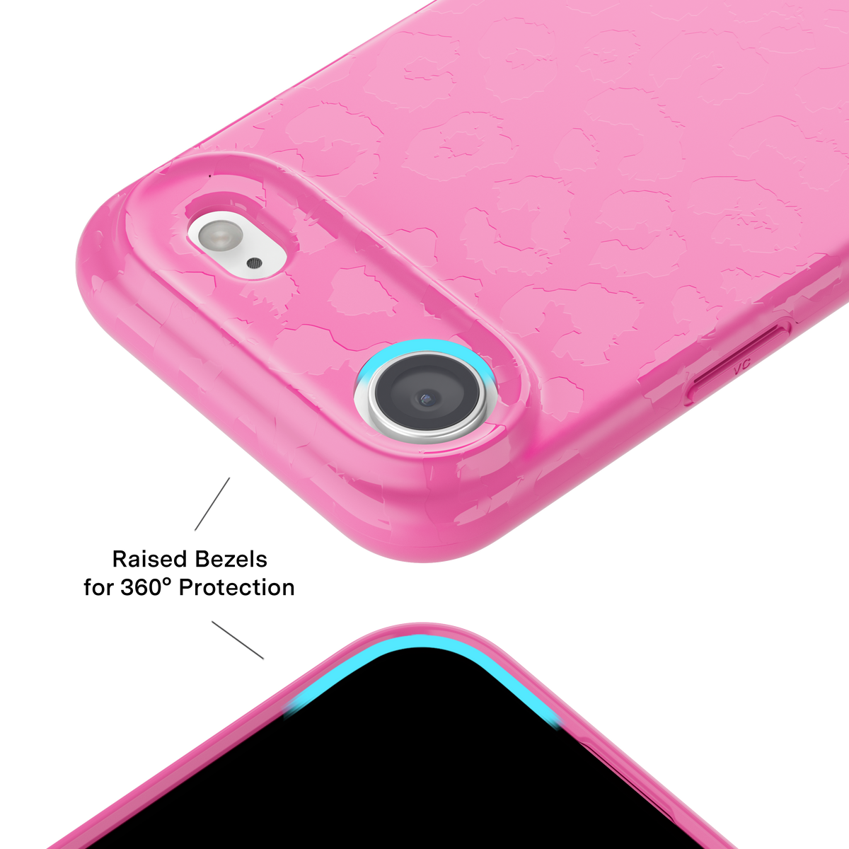 VELVET CAVIAR - IPhone Air MagSafe Case - Hot Pink Leopard
