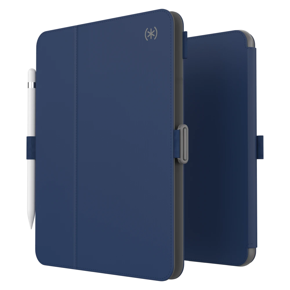 Speck - Balance Folio Case for Apple iPad 10.9 (2022) / iPad 11th Gen- Arcadia Navy and Moody Grey
