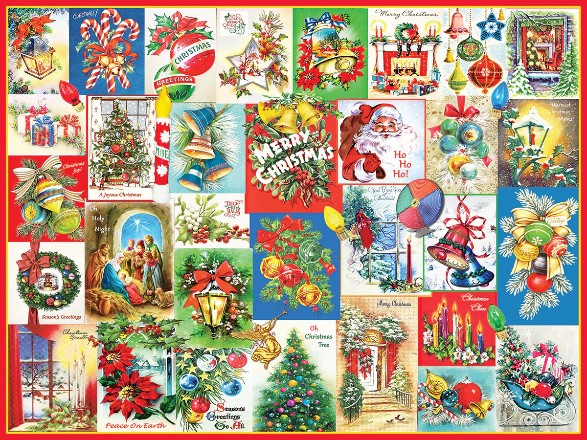 White Mountain - Deck The Halls - 500 Piece Jigsaw Puzzle