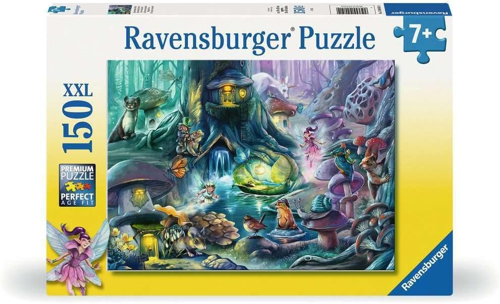 Ravensburger Enchanting Forest - 150 Piece XXL Jigsaw Puzzle for Kids | Magical Adventure | Promotes Creativity and Concentration | FSC-Certified
