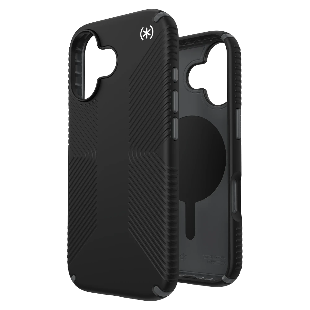 Speck - Presidio2 Grip MagSafe Case for Apple iPhone 17 - Black