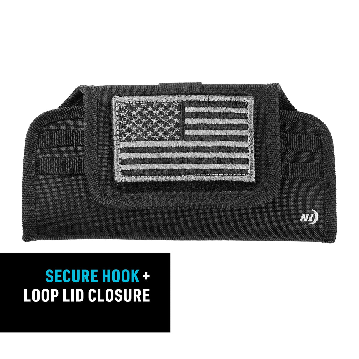 Nite Ize - Clip Case Horizontal Phone Holster Xxl - Black