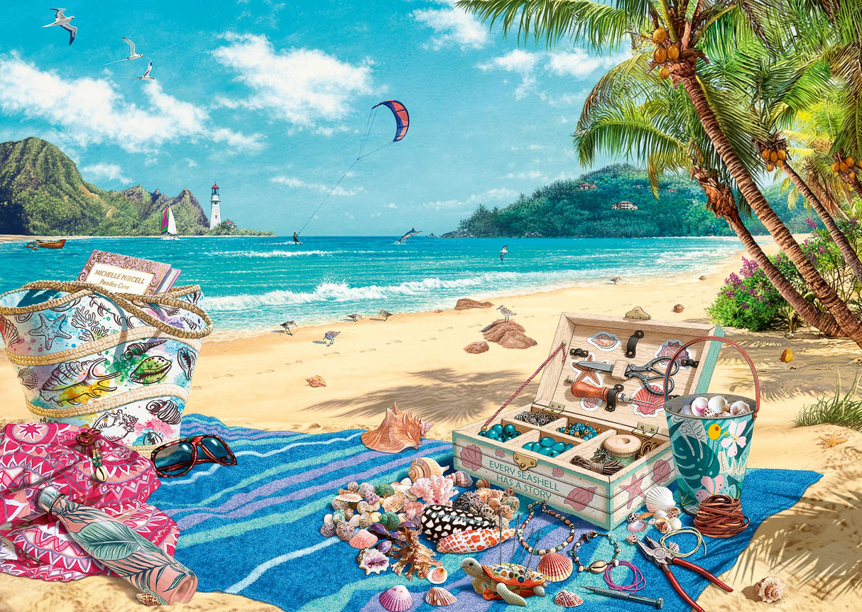 Ravensburger The Shell Collector Jigsaw Puzzle - 1000 Piece | Unique Softclick Technology | Engaging Artwork | FSC Certified Materials