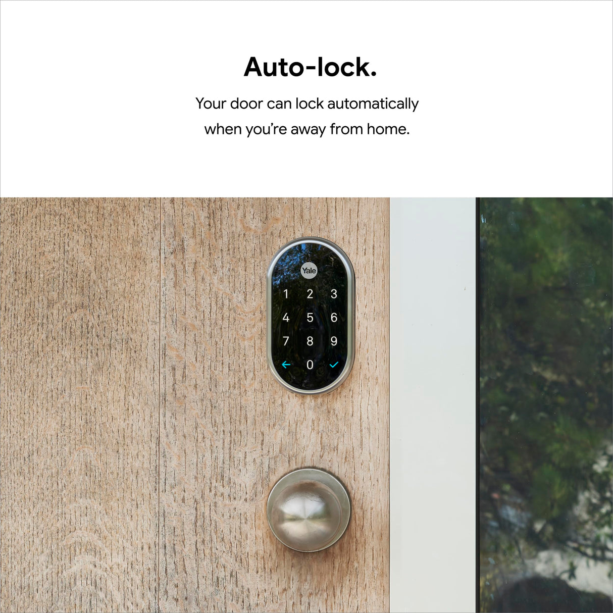 NEST X YALE - SMART LOCK WITH NEST CONNECT - SATIN NICKEL