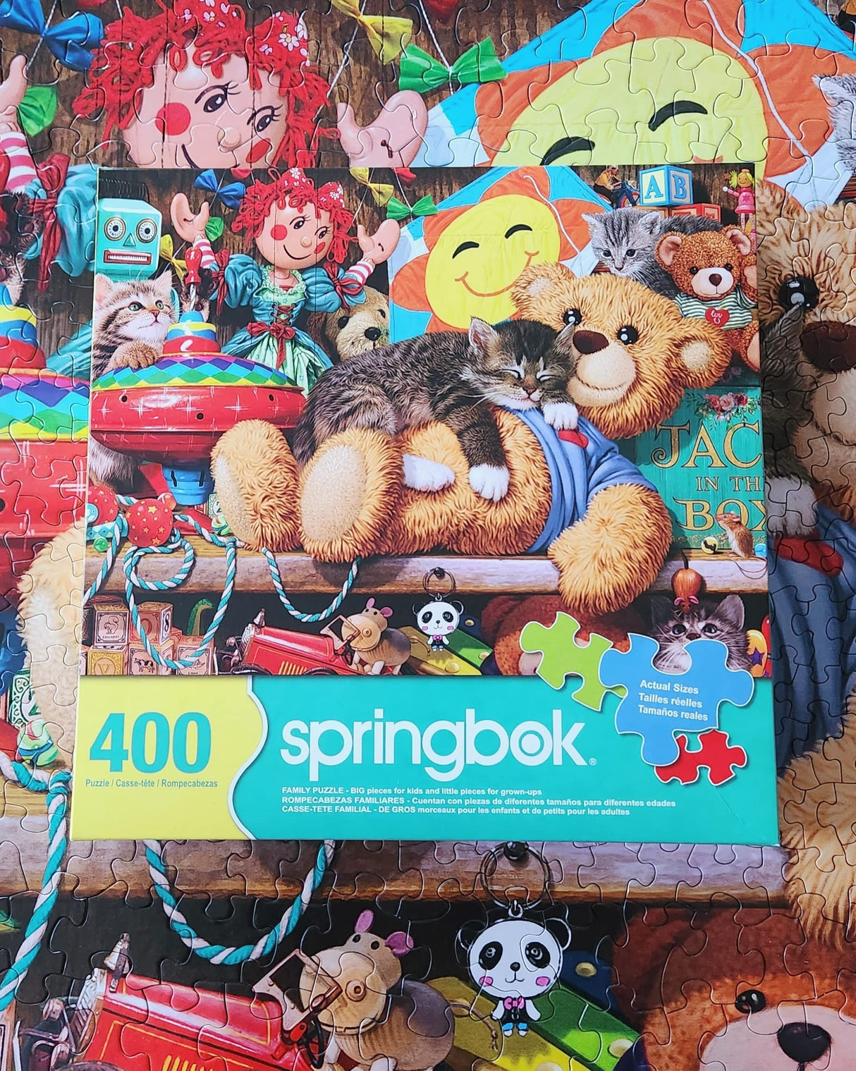 Springbok 400 Piece Jigsaw Puzzle Toy Cupboard