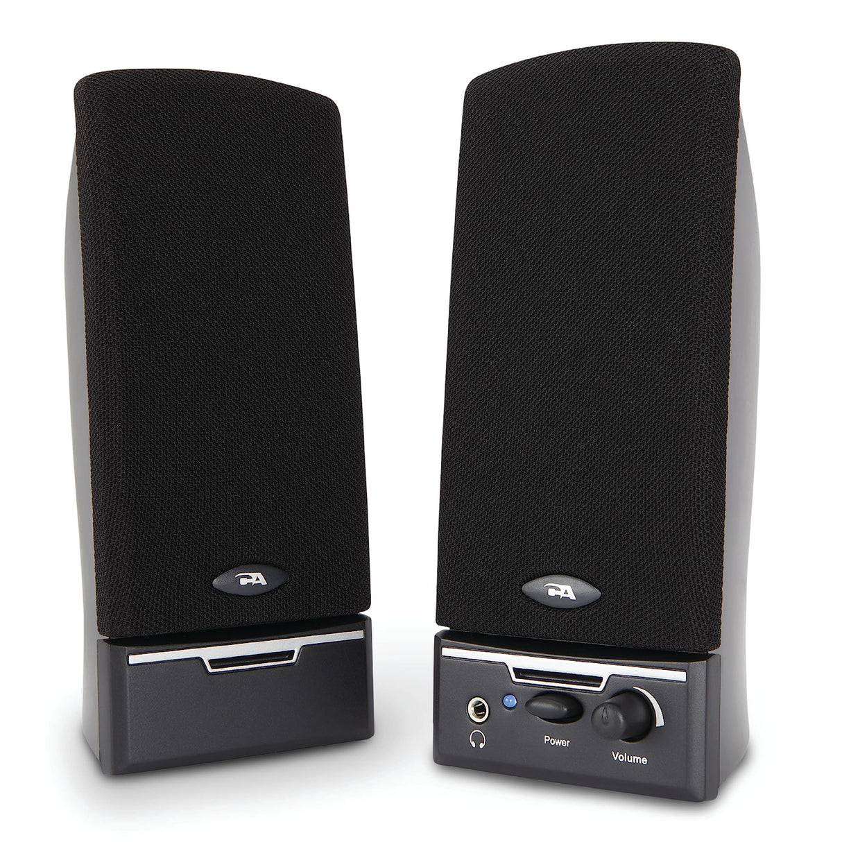 CYBER ACOUSTICS 2.0 BLACK SPEAKER SYSTEM