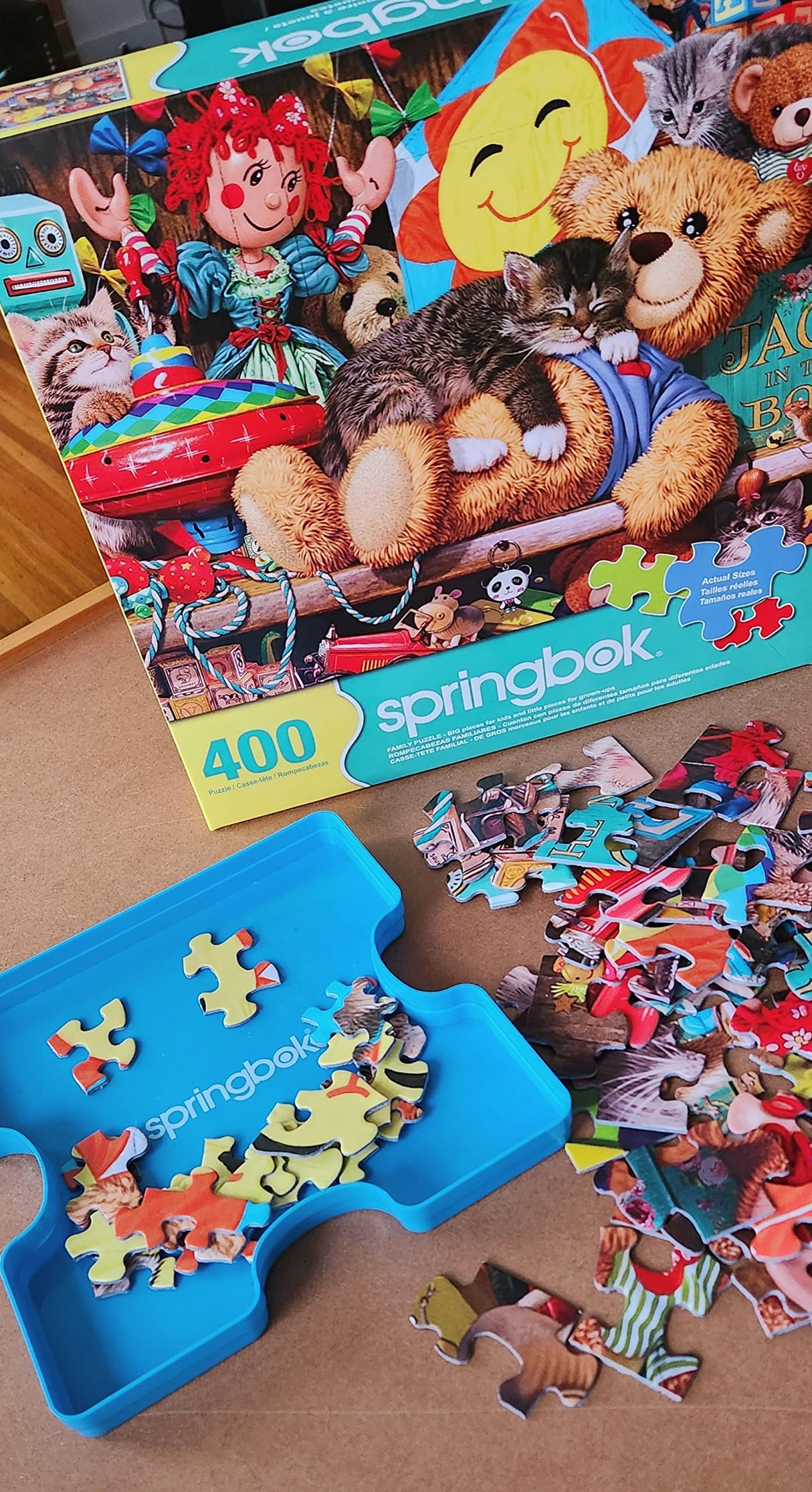 Springbok 400 Piece Jigsaw Puzzle Toy Cupboard