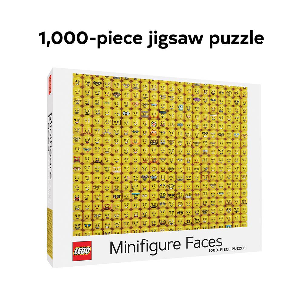 Lego Minifigure Faces Puzzle