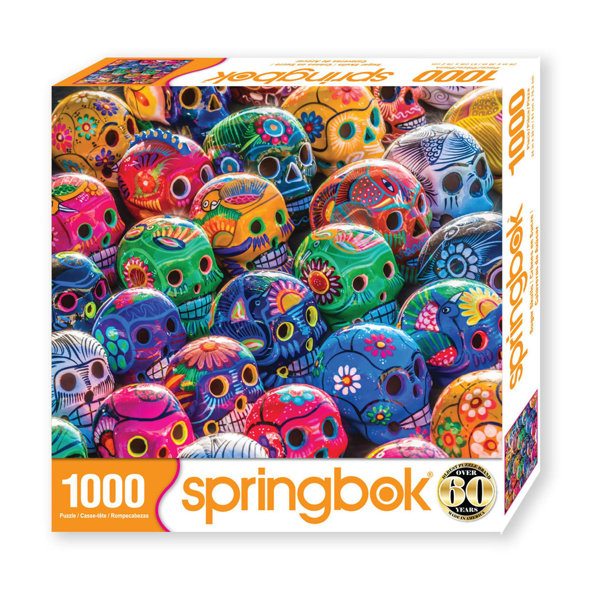 Springbok Sugar Skulls 1000 Piece Jigsaw Puzzle