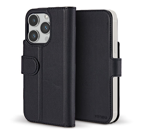 xBase iPhone 15 Pro Max (6.7) Folio Exec Wallet Case MagSafe Compatible - Black - image 1