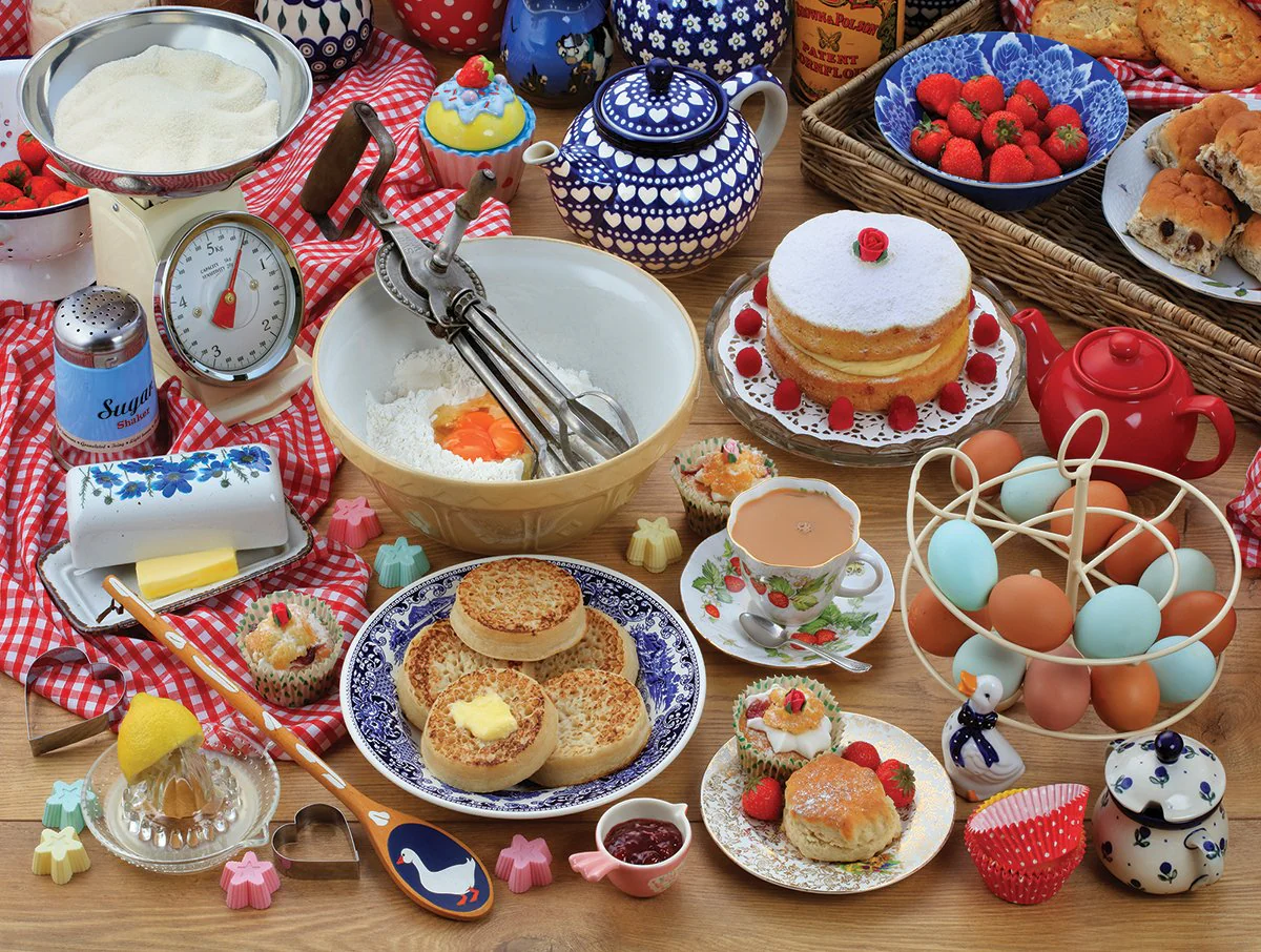 White Mountain Baking - 300 Piece Jigsaw Puzzle