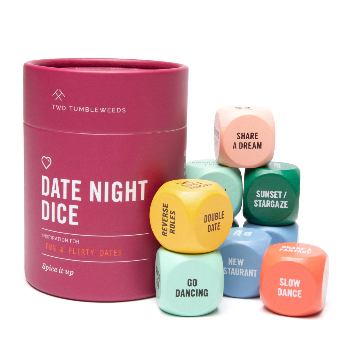 Two Tumbleweeds - Date Night Dice - Inspiration for Fun & Flirty Dates