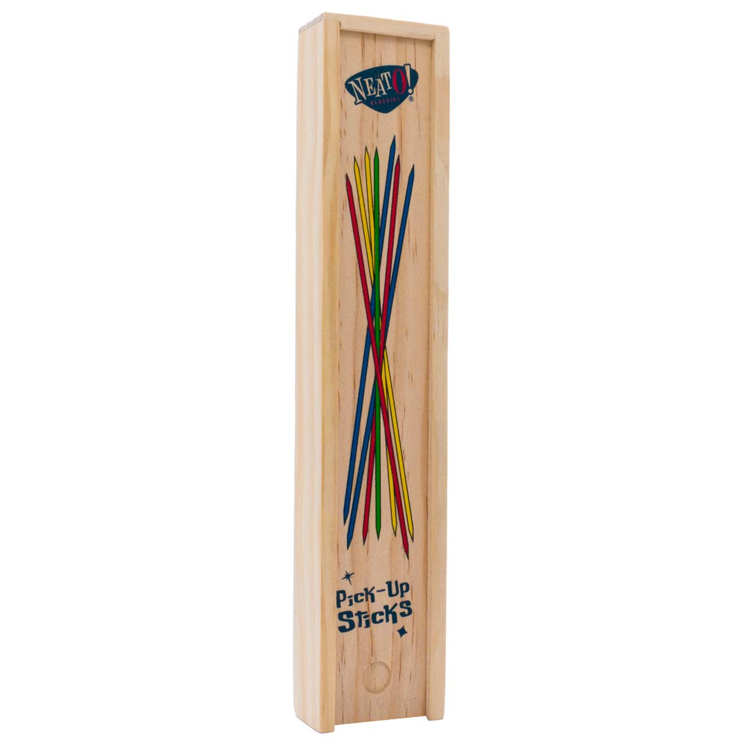 Toysmith - Neato! 41-Piece Pick-Up Sticks Game- Retro Classic, vintage