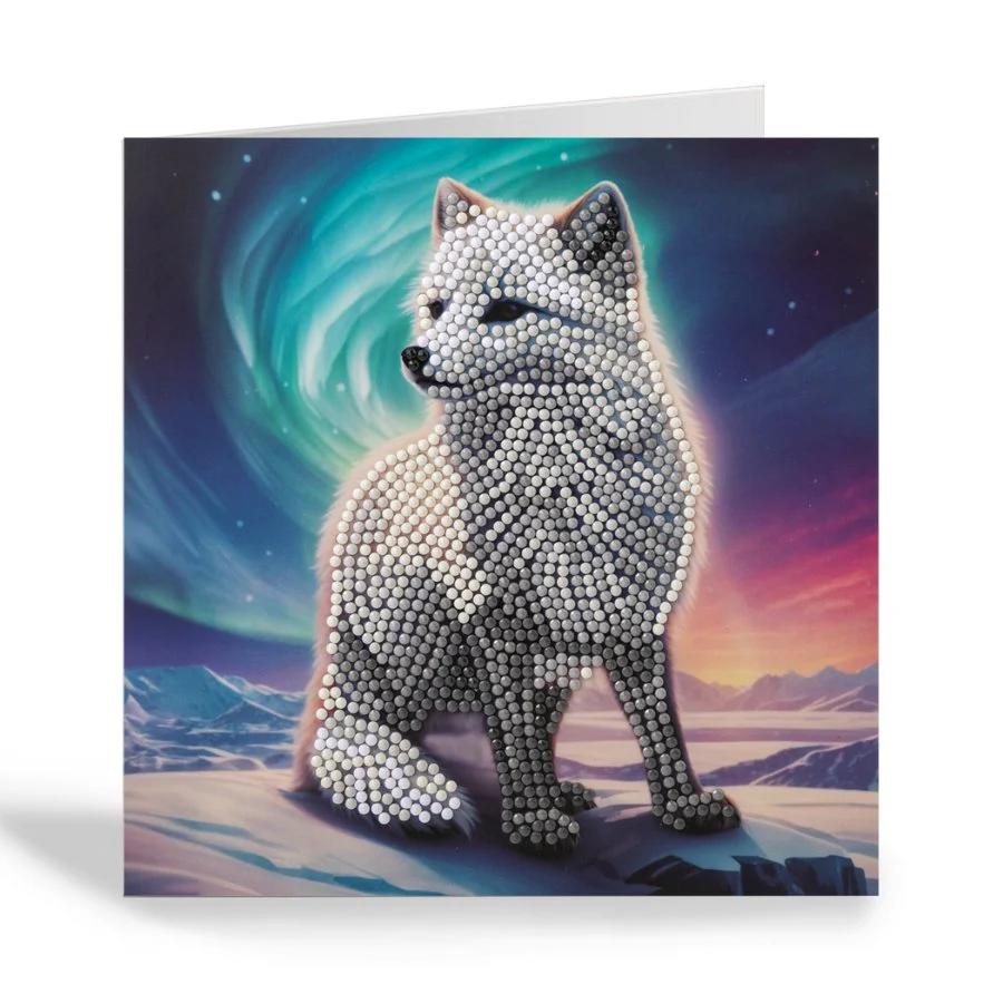 Crystal Art Card Aurora The Fox