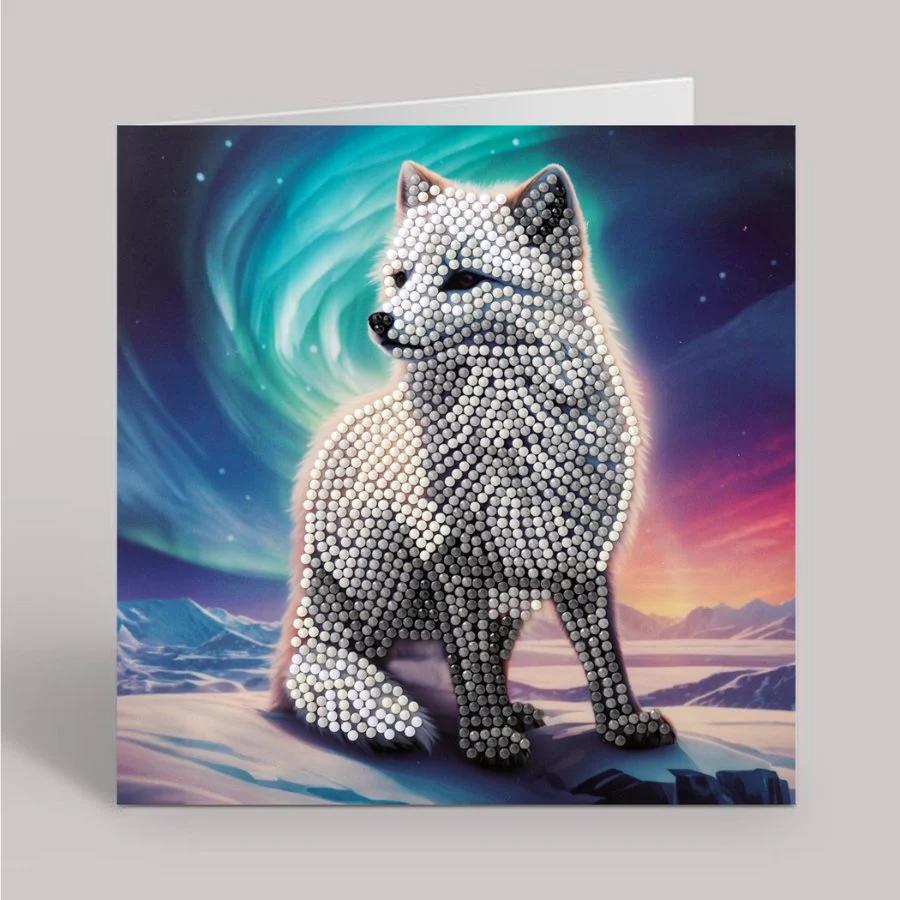 Crystal Art Card Aurora The Fox