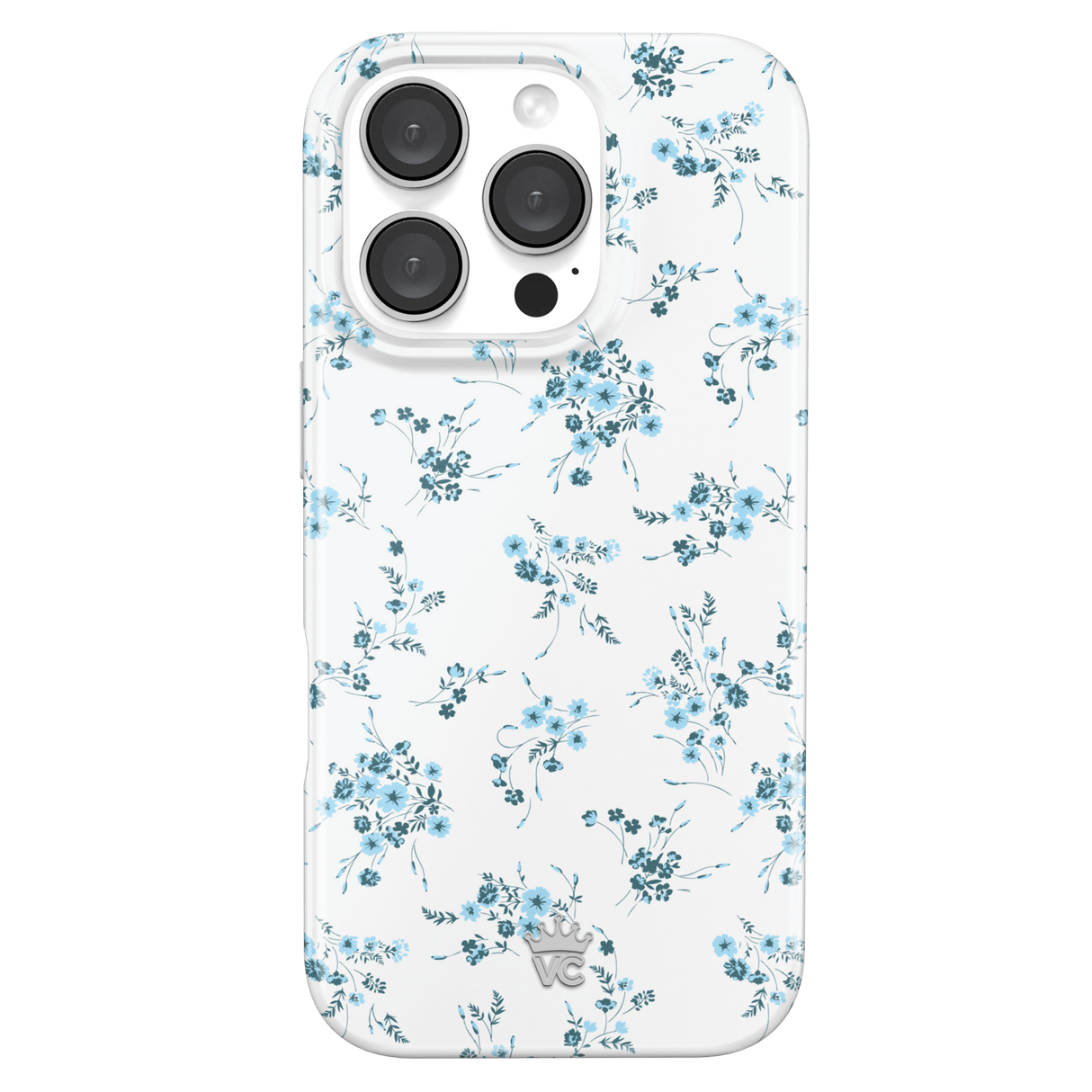 Velvet Caviar - Magsafe Case For Apple Iphone 16 Pro - French Blue Floral