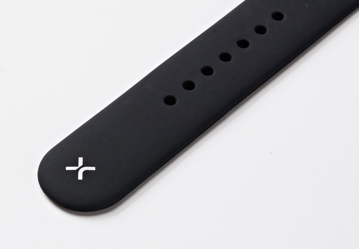 BASE APPLE WATCH SILICONE BANDS - LARGE (42/44MM) - BLACK