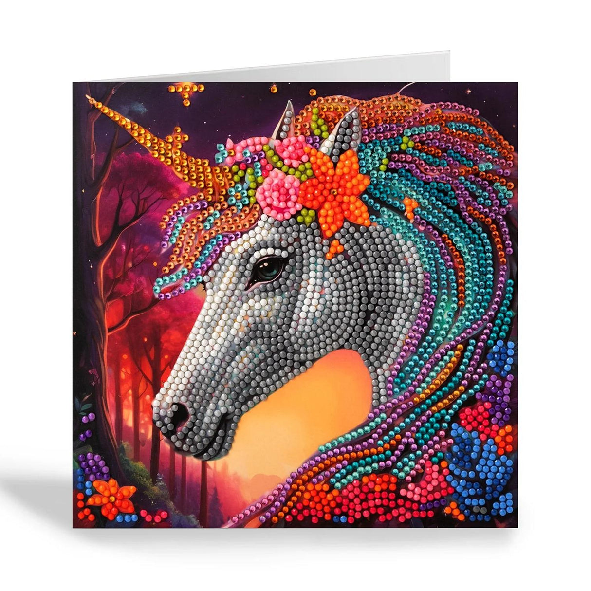 Crystal Art Card Kit: Charmed