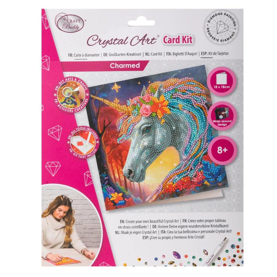 Crystal Art Card Kit: Charmed