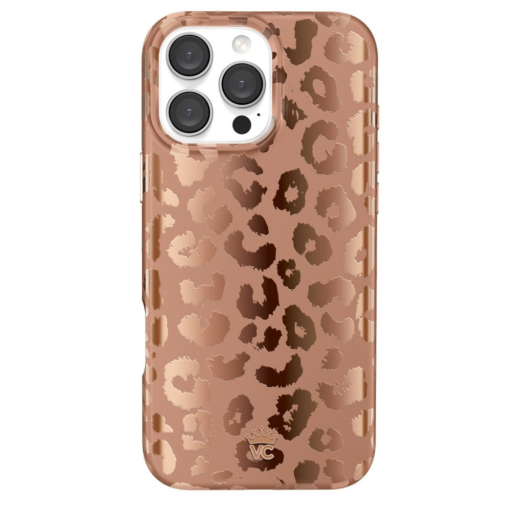 VELVET CAVIAR Apple iPhone 16 Pro Max MagSafe Case - Bronze Chrome Leopard