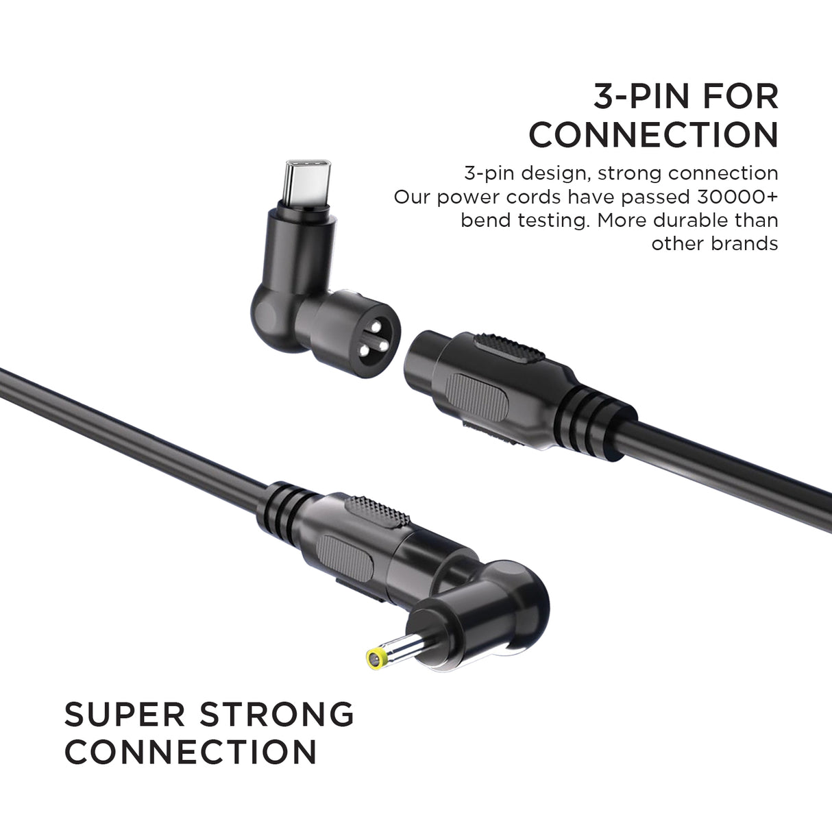POWERPEAK UNIVERSAL LAPTOP CHARGER 90W- 16 CONNECTORS INCLUDED