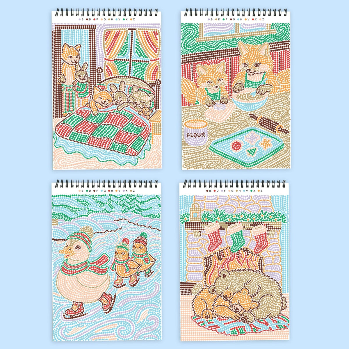 FlowArt Dot-by-Letter Holiday Helpers activity pad by Lifelines, 2026 Holiday Collection - image 3