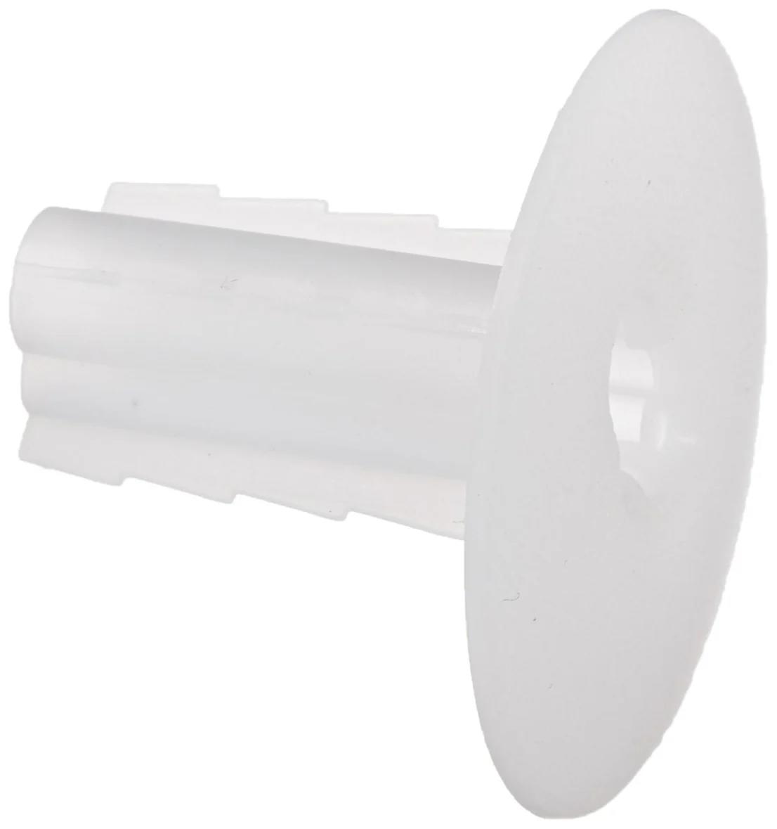 Steren 10ct Feed Through Bushing Rg6 W/ground White