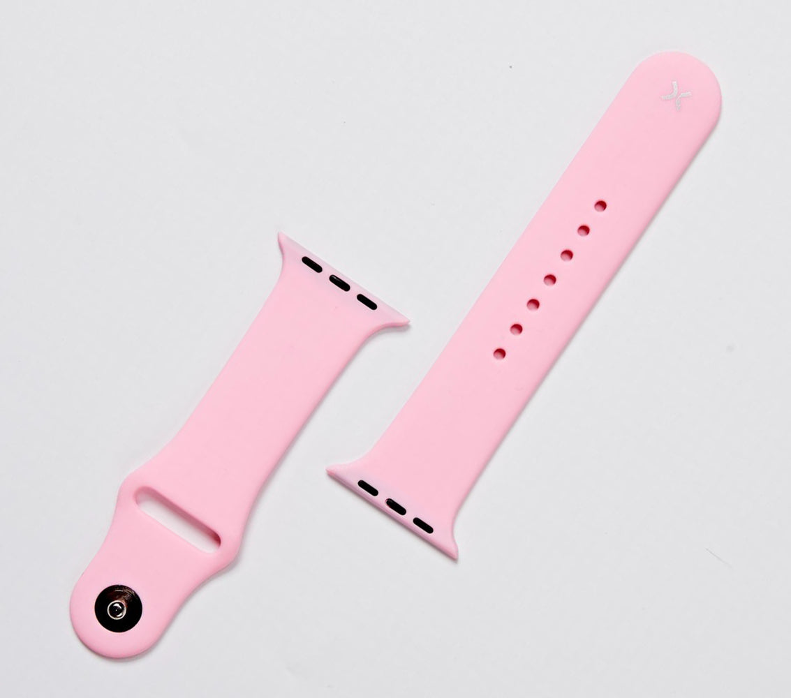 xBase Apple Watch Silicone Band- Large (42/44/45/49mm) - Pink - image 3