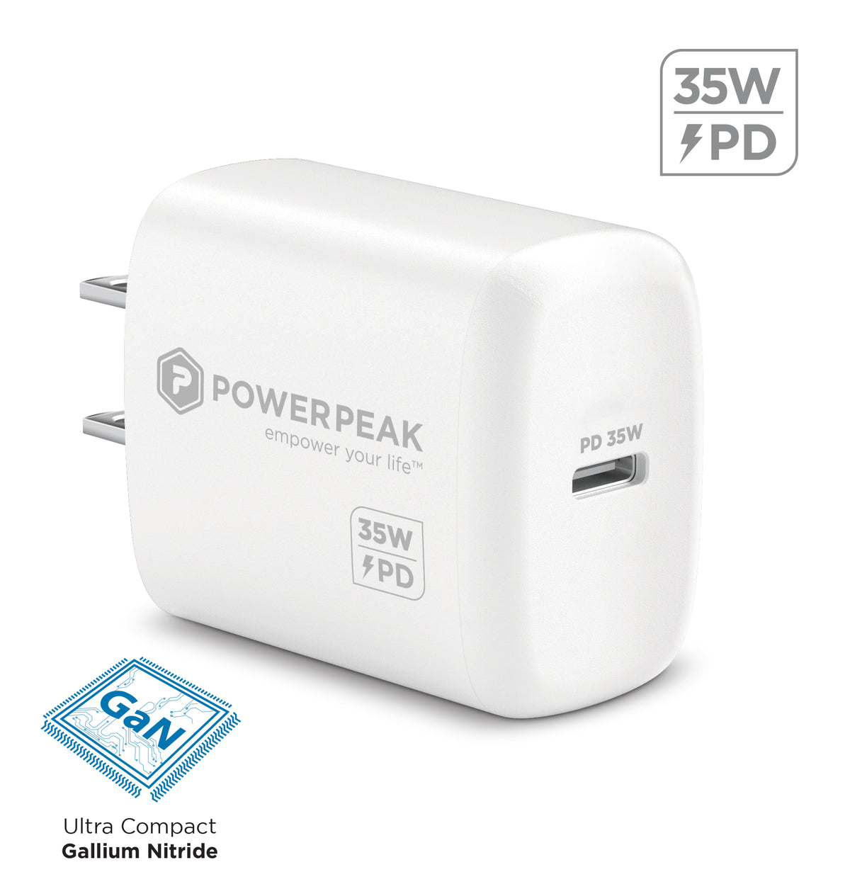 PowerPeak 35W USB-C Power Adapter PD - image 2