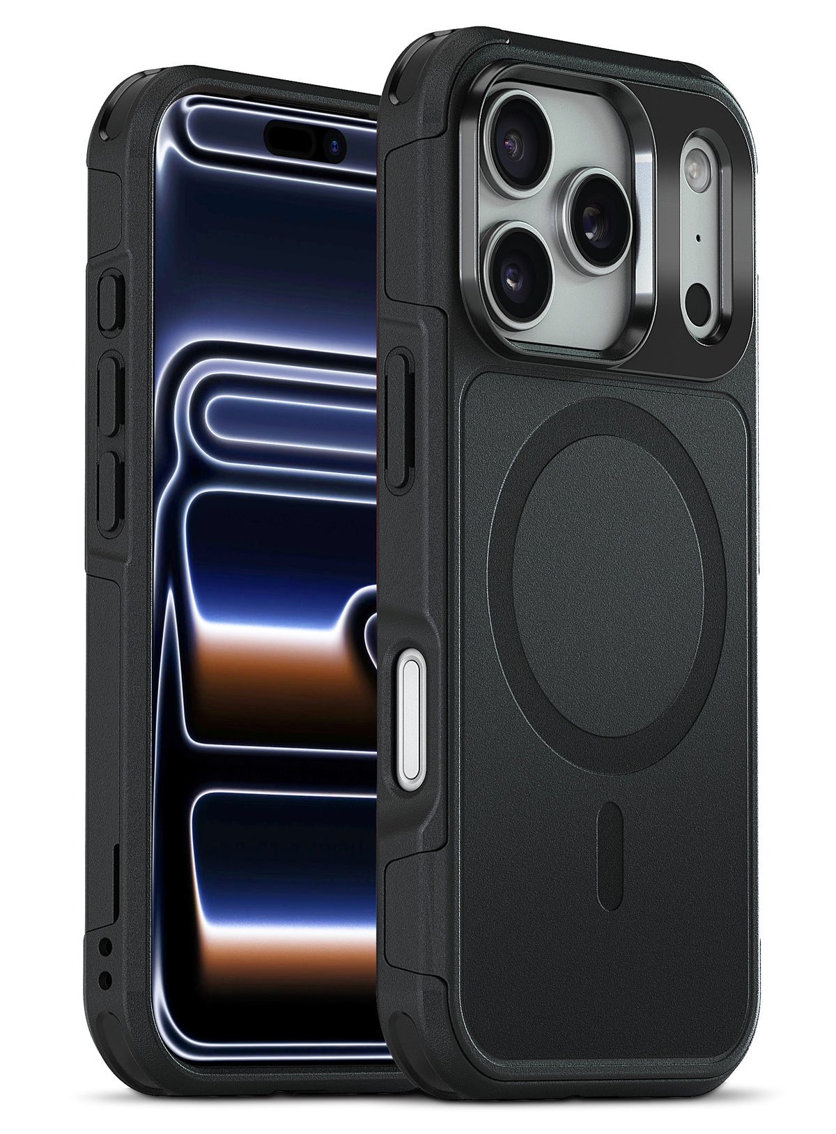 xBase iPhone 17 Pro - ProTech Dual Layer MagSafe Compatible- Rugged Armor Protective Case - Black