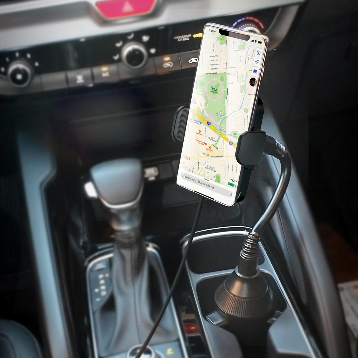 15W WIRELESS MAGCHARGE CAR CUP MOUNT HOLDER WITH MAGNETIC AU