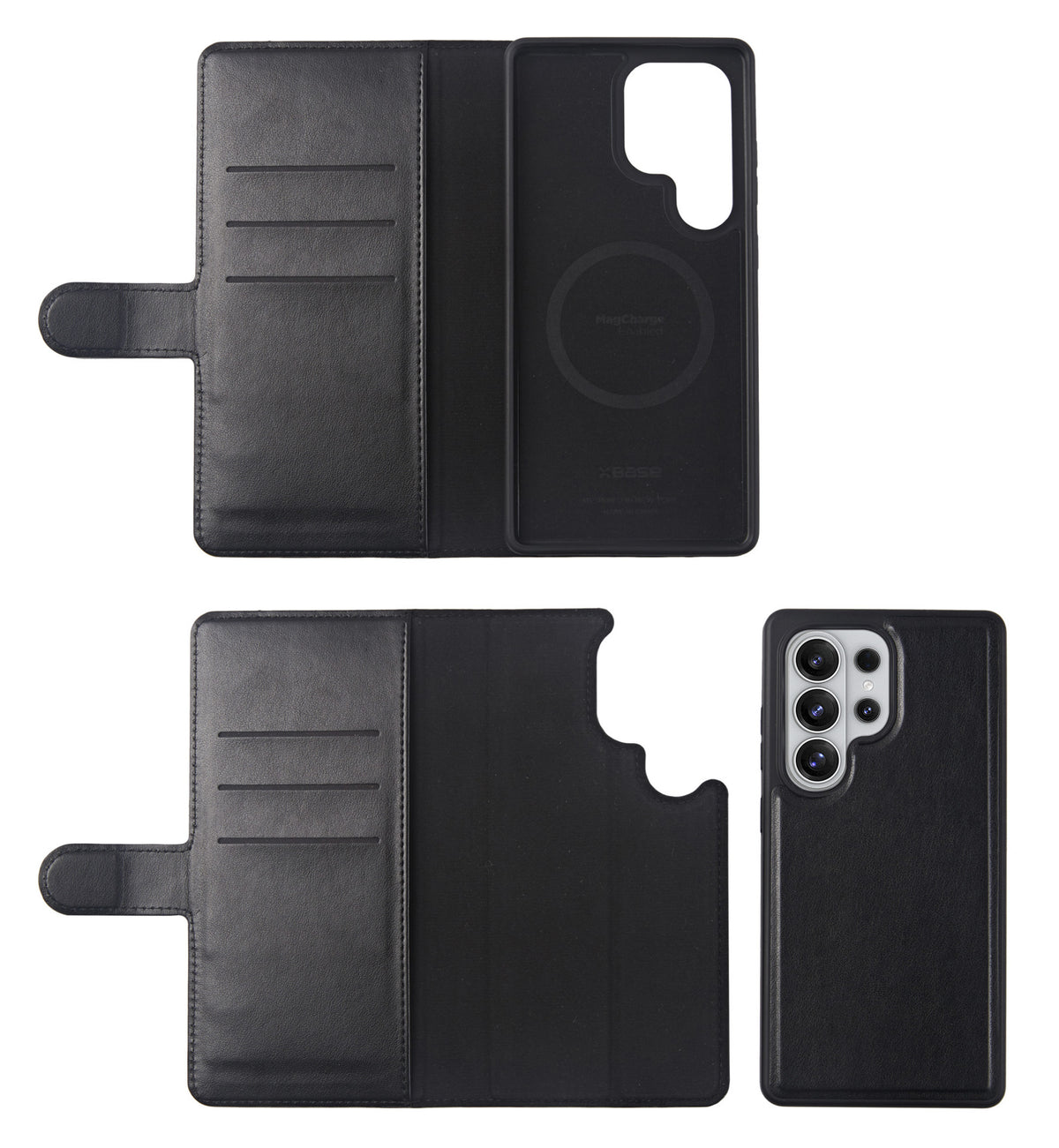 xBase Samsung S26 Ultra Exec Folio Wallet MagSafe Compatible Case - Black - image 2