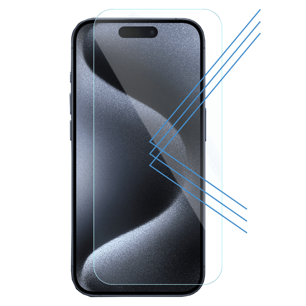 IPHONE 15 PRO GADGET GUARD ANTI-BLUE LIGHT GLASS - SCREEN PROTECTOR