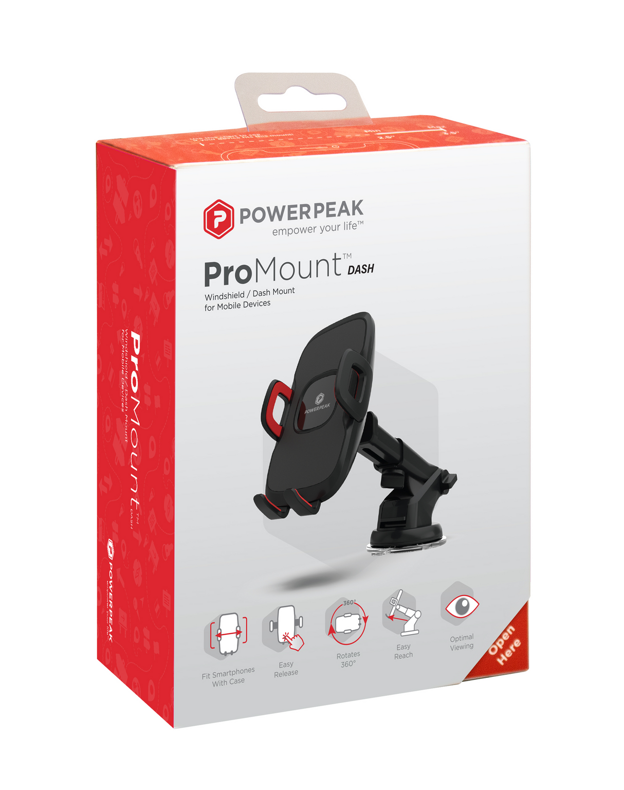 PowerPeak Dash/Windshield Car Mount