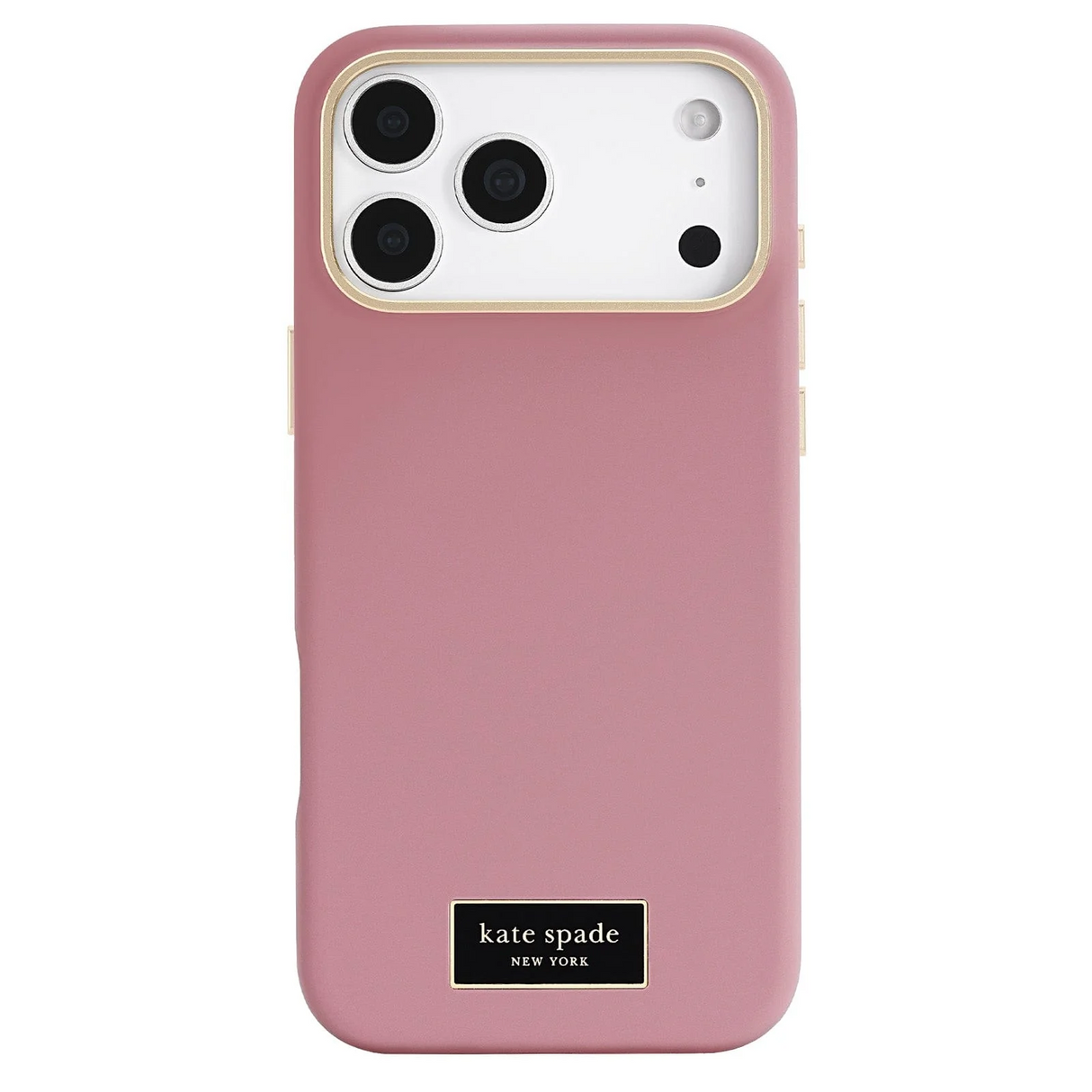 Kate Spade - Silicone MagSafe Case for Apple iPhone 17 Pro Max - Icon Dusk Rose