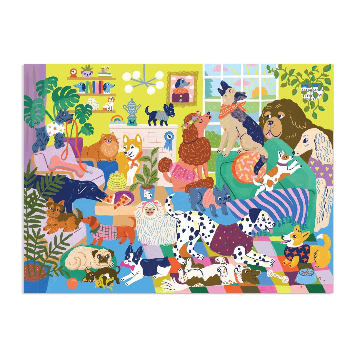 Mudpuppy - Good Dog Club 1000 Piece Family Puzzle