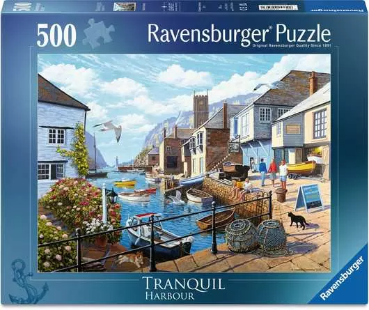 Ravensburger - Tranquil Harbor 500 pc Puzzle