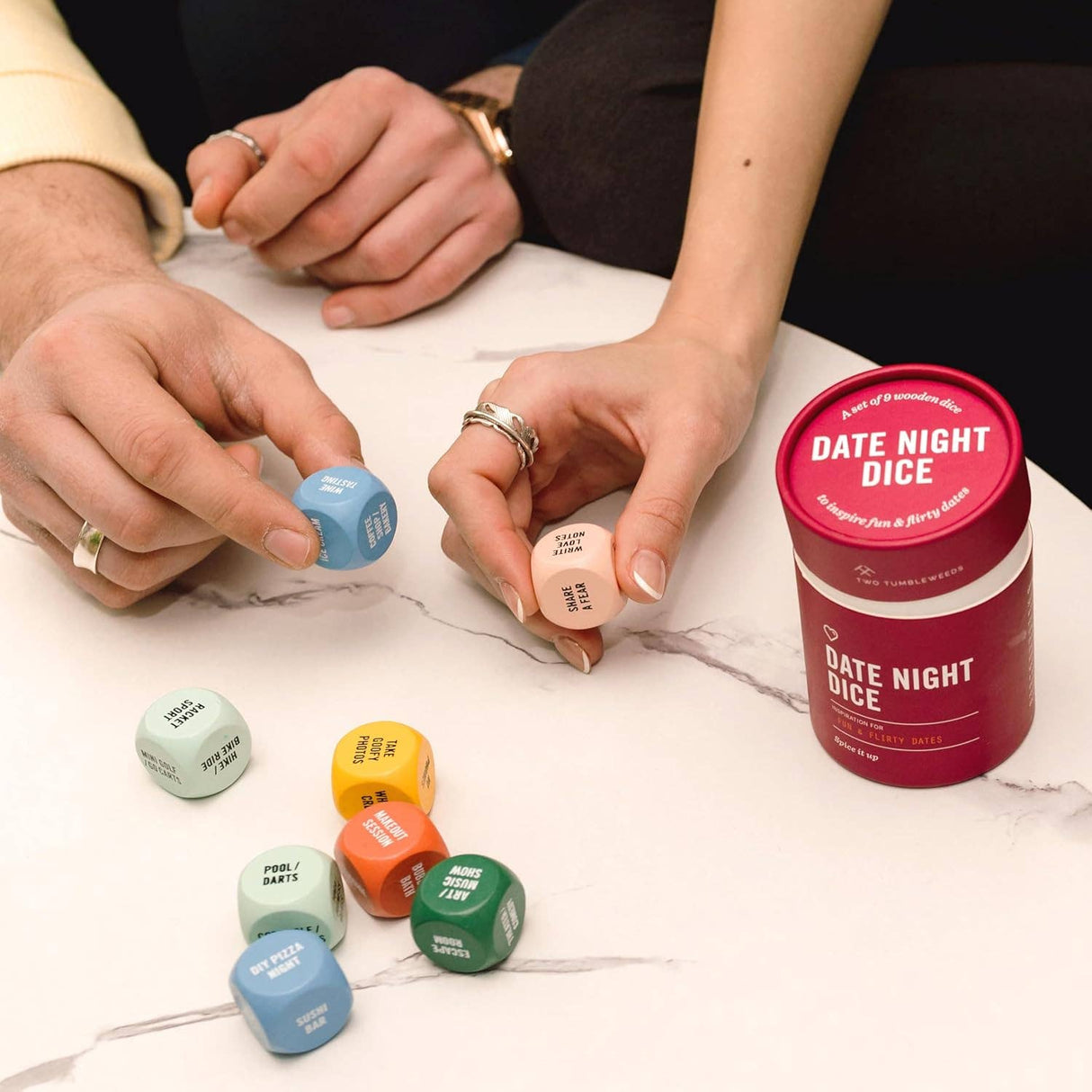 Two Tumbleweeds - Date Night Dice - Inspiration for Fun & Flirty Dates