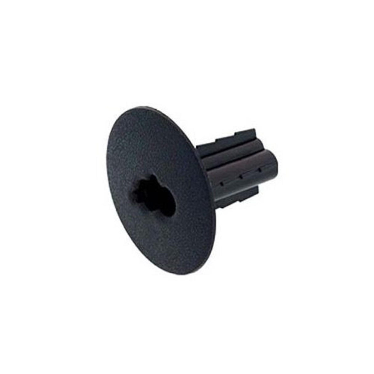 Steren 10ct Feed Through Bushing Rg6 Dual W/ground Black