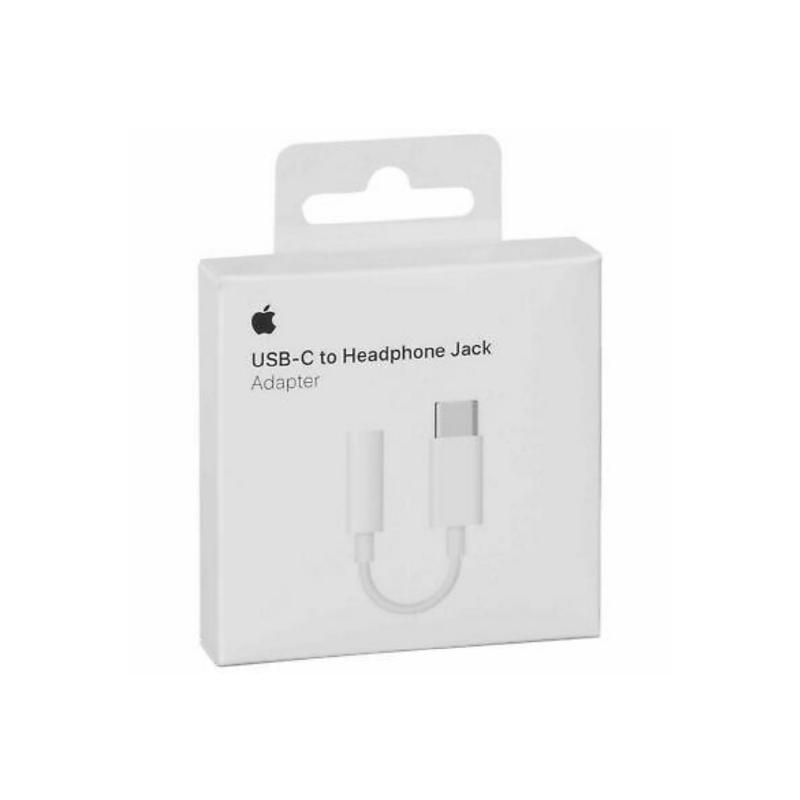 ORIGINAL APPLE C TO 3.5MM HEADPHONE JACK ADAPTER