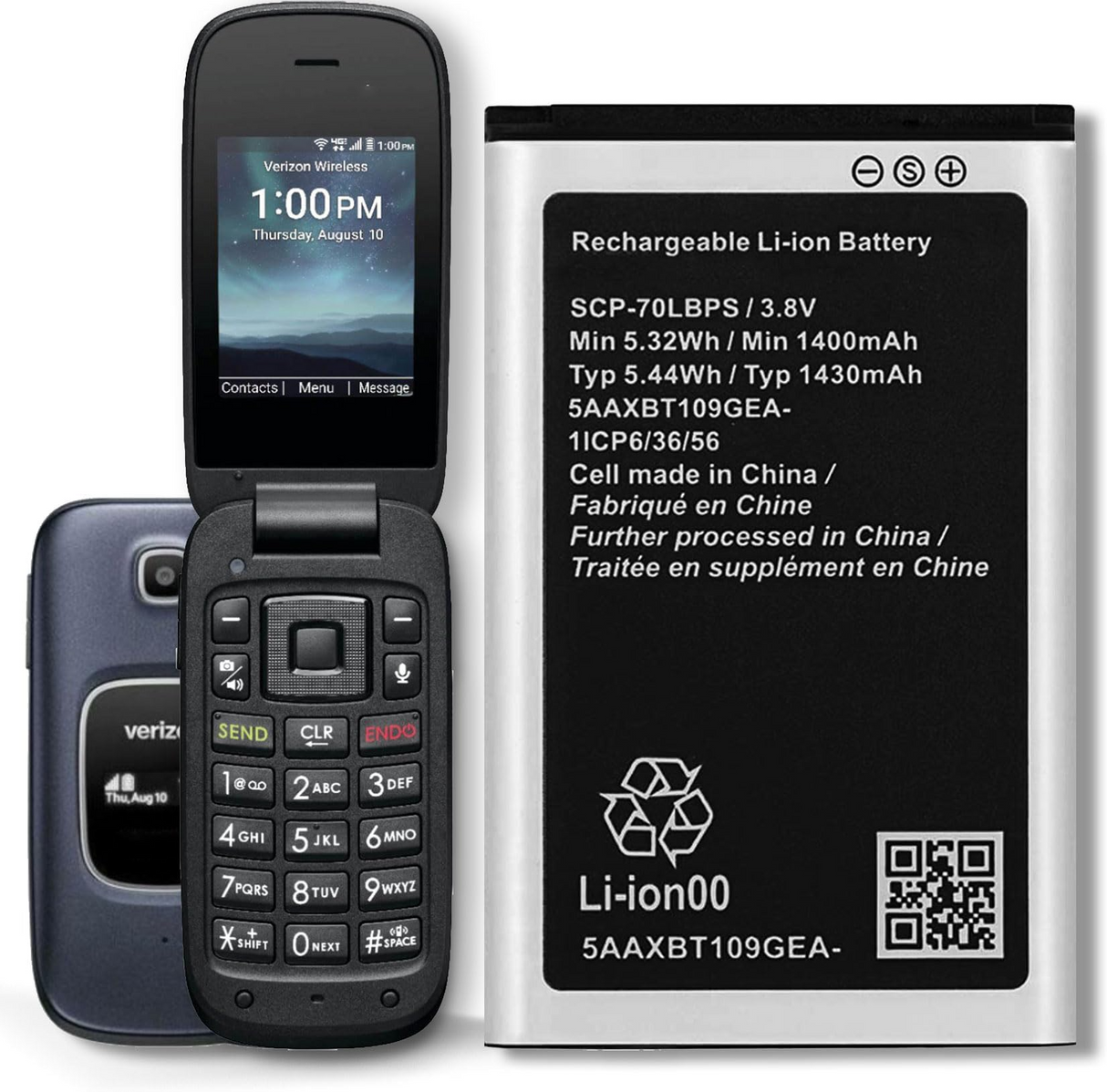 Kyocera Cadence 4G LTE Replacement Battery