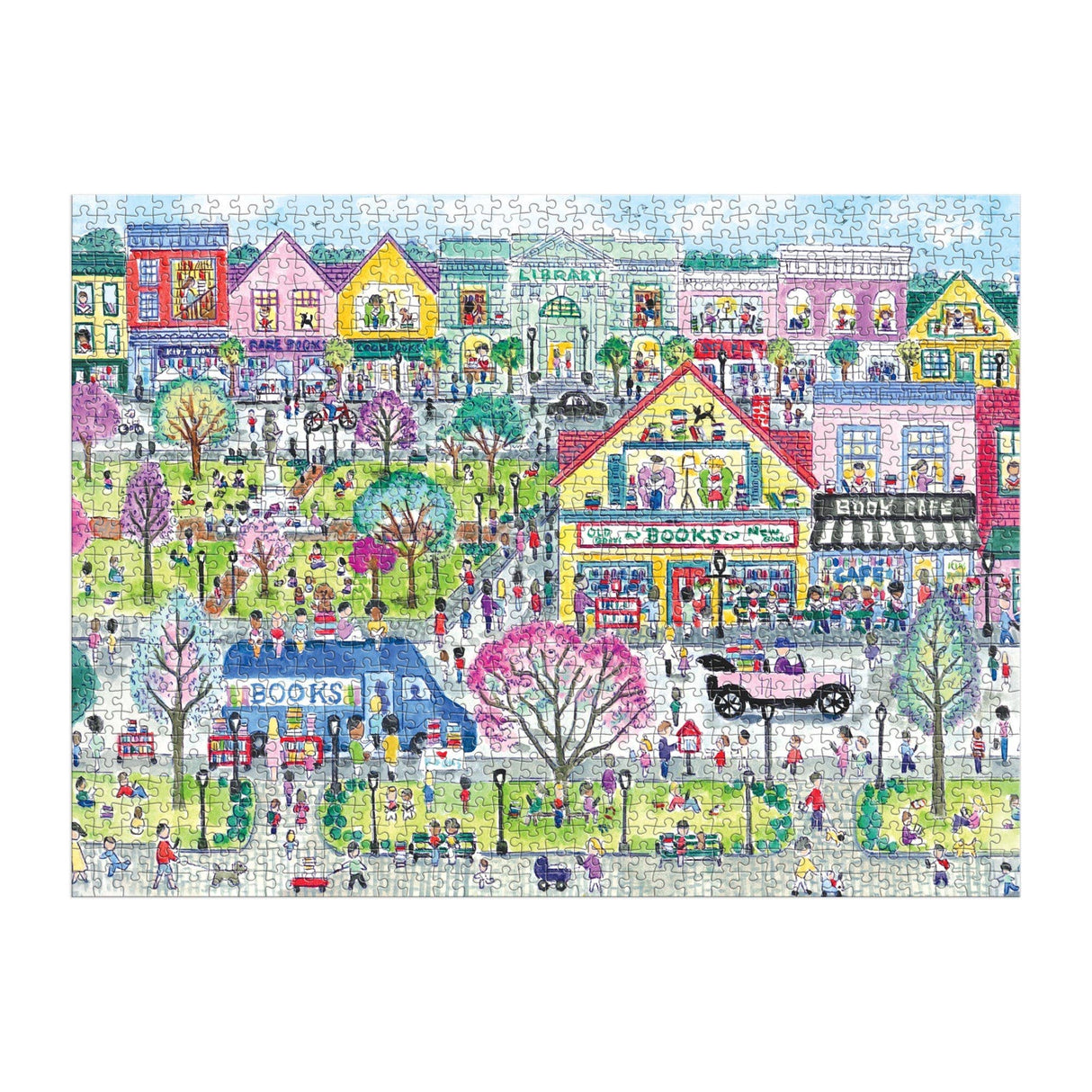 Galison - Michael Storrings Book Town 1000 Piece Puzzle