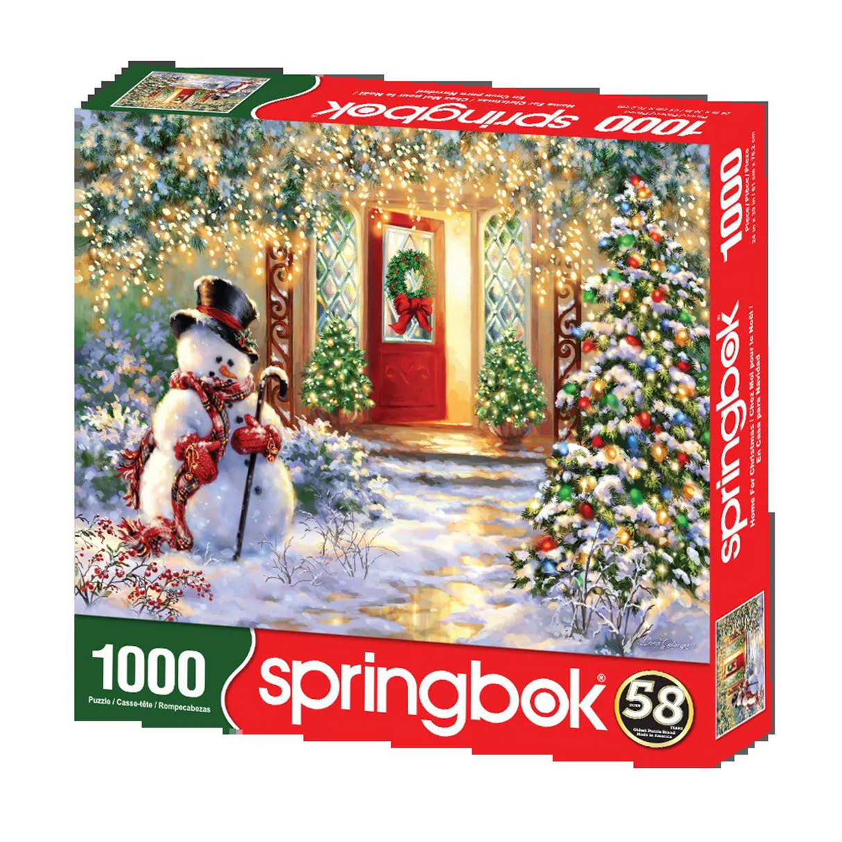 Springbok 1000 Piece Jigsaw Puzzle Home For Christmas