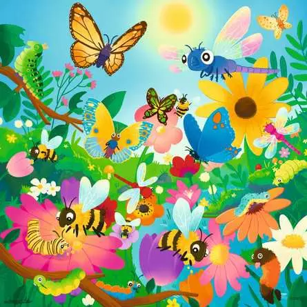 Ravensburger Children’s Jigsaw Puzzle Bugs, Bugs, Bugs - 49 Pieces Puzzle