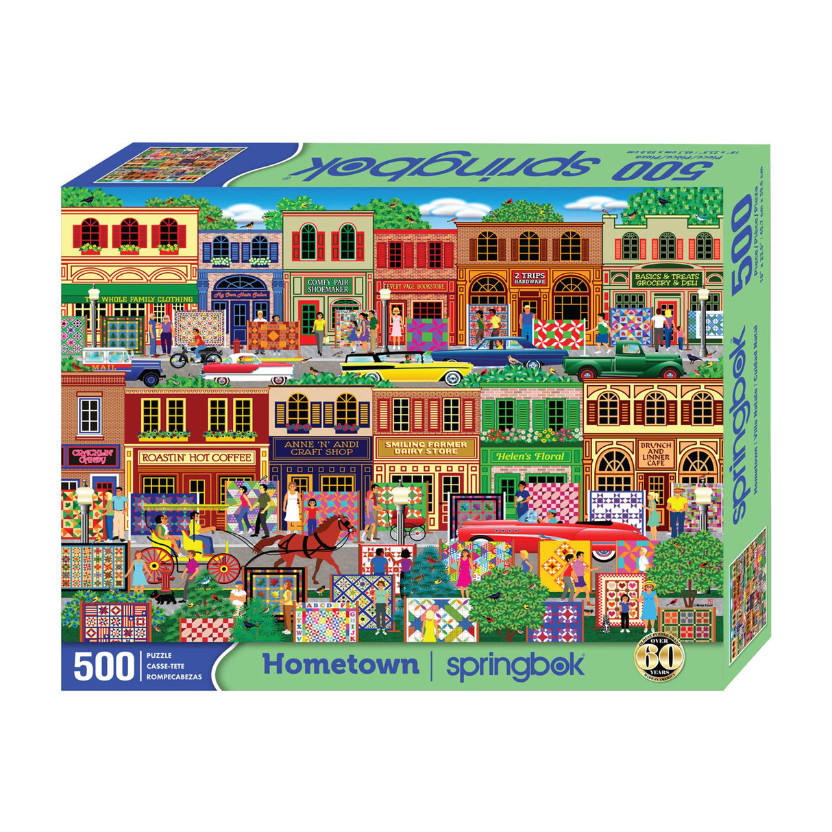 Springbok Hometown 500 Piece Jigsaw Puzzle