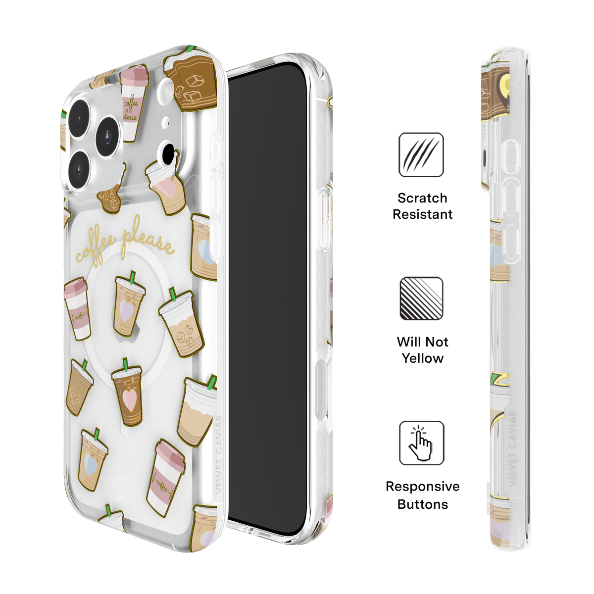 VELVET CAVIAR - IPhone 17 Pro Max MagSafe Case - Coffee Please