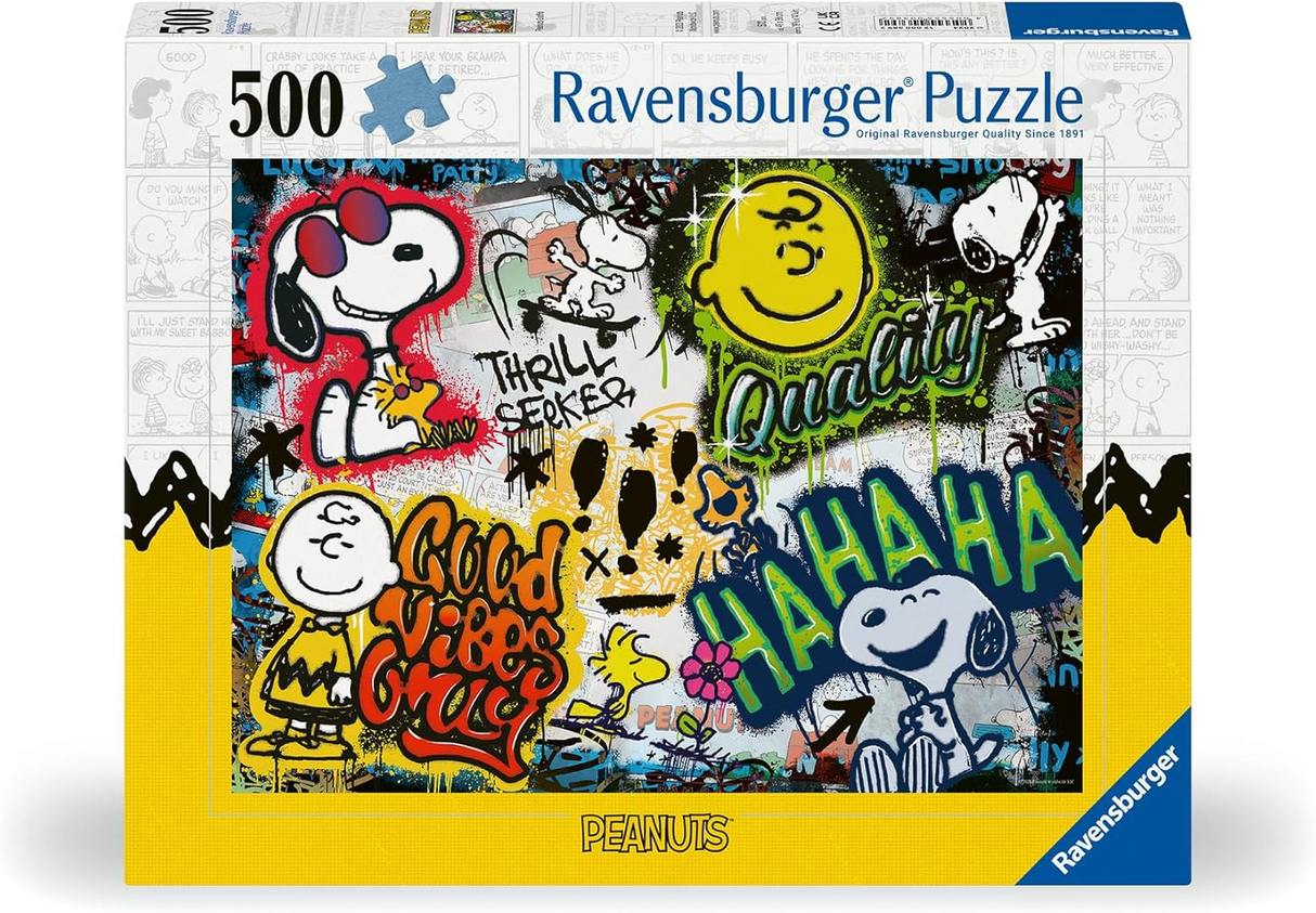 Ravensburger Peanuts Graffiti 500 Pc Puzzle