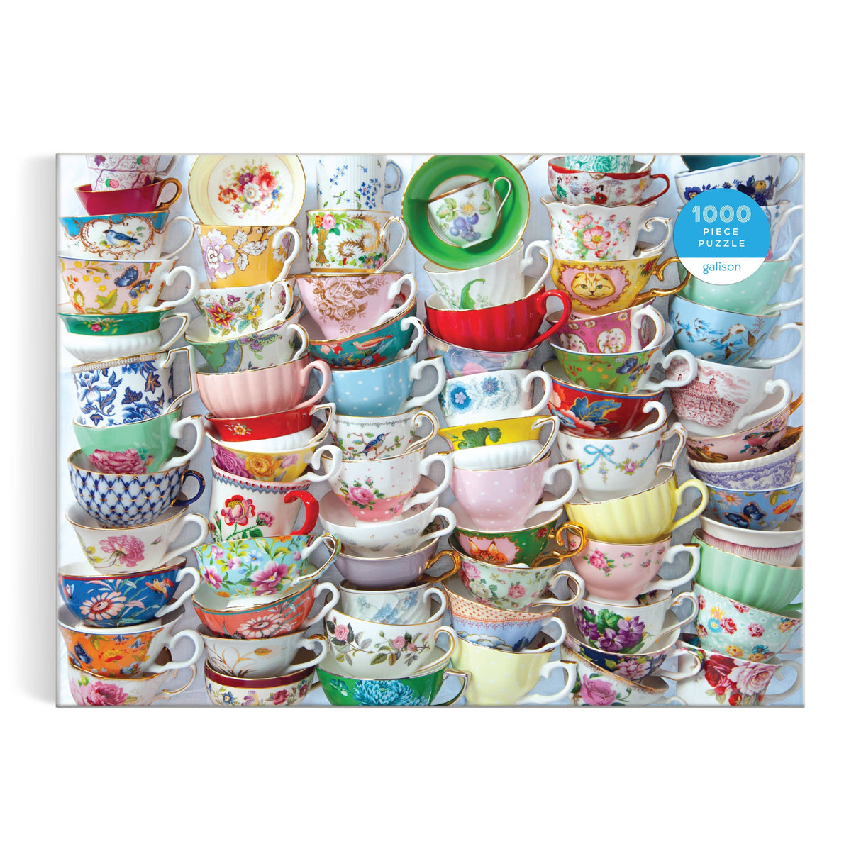 Galison - Teacups 1000 Piece Puzzle
